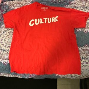 Oversized Migos merchandise shirt